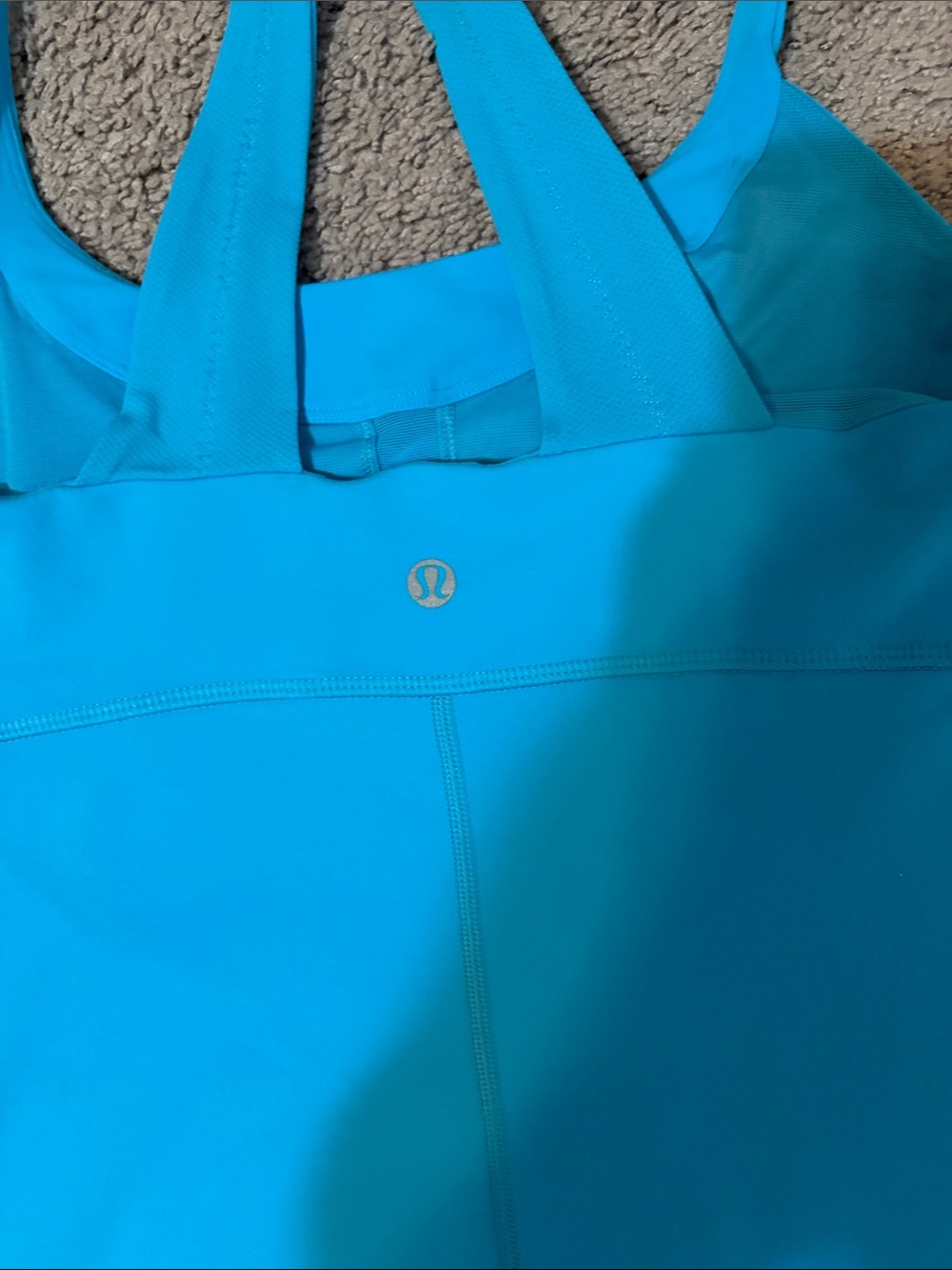 lululemon athletica Turquoise Racerback Tank - Picture 3 of 5